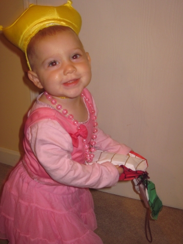 child princess peach costume. and our daughter as quot;Princess